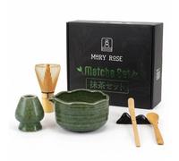 Kit matcha céramique fouet chasen cuillère support coffret cadeau