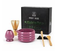 Kit matcha céramique fouet chasen cuillère support coffret cadeau