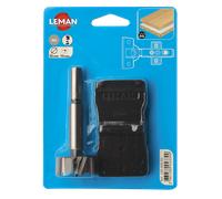 Kit mèche charnière invisible LEMAN D. 35 mm - 100.500.02 - 100.500.02