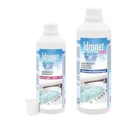 Kit Metacril 2 pcs Idronet 500 ML + Idronet Shock 1 LT + Gobelet Doseur Gradué, Traitement Choc et Entretien pour Baignoires Balnéo