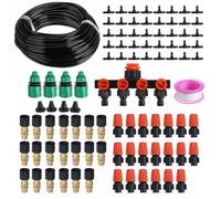 Kit micro-arrosage - TYPE 4 - Tuyau 40 m - Système automatique - Buses brume cuivre