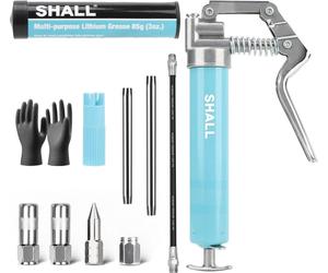 Kit mini presse à lubrifier Shall avec raccords 4 mâchoires 3000 PSI