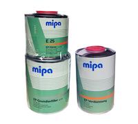 Kit Mipa EP-Grundierfiller 1L + 0,5L Durcisseur E25 + 1L Diluant