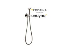 Kit mitigeur wc avec douchette inox - CRISTINA ONDYNA WCIS1828