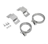Kit Montage Panneau Ajustable 10 à 38cm - Support Fixation Poteau Vertical Pour Signalisation Route