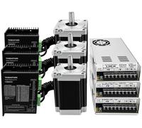 Kit moteur pas à pas, 3 axes, 86 mm, 8,5 Nm, kit de contrôle CNC