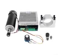 Kit Moteur pour broche CNC 500W ER11 220V pour Gravure Kit Moteur | Technologie pour pwm, sortie pour puissance lisse, basse stable, pour idéal gravure détaillée, contrôle précis
