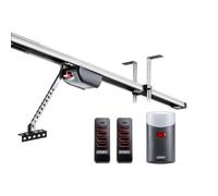 Kit Motorisation Porte de Garage Compatible Sommer Duo Vision 800 S3, Moteur 800 N avec Rail Chaîne 2600 mm et 2 Télécommandes 4 Boutons 868 MHz, Prêt à Poser, Référence S15002-00016