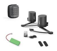 AVIDSEN Orane 510 - Pack Motorisation Portail Battant à Bras Articulés - Kit Complet avec Batterie de Secours et Clavier à Code sans Fil - pour portails jusqu'à 5m / 500kg - 24V