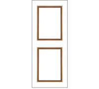 Kit moulures de porte - NORDLINGER PRO - FSC 100% - Adapté aux portes de 83 cm