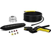 Kit Nettoyage Canalisation Gouttière Kärcher, Haute Pression, 20m, Tête en Laiton