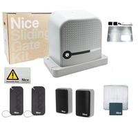 Kit NICE Robus pour motorisation de portail coulissant 24V jusqu'à 600 kg RBS600BDKCE