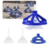 Kit nivellement carrelage 2mm x100 + cadran réutilisable - épaisseur 3-19mm, sol/mur, facile pour bricoleurs