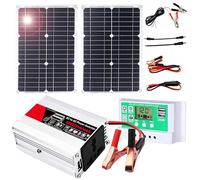 Kit onduleur solaire 600 W avec contrôleur 50 A et panneau pliable(50W)