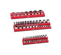 Kit Organisateurs de Douilles Magnétiques pour SAE Capacité 68 Douilles 3PCS