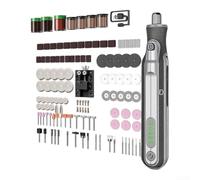 Kit Outil Rotatif Électrique Fil 231 , Puissant avec Kit Outil | Variable pour Bricolage, Ponçage et Polissage du pour bois, Métal et Plastique, Gris