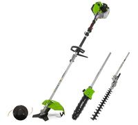 Kit Outils 4 en1 Débroussailleuse Coupe bordure Taille haies Elageuse Moteur 2T 52Cm3 - VITO