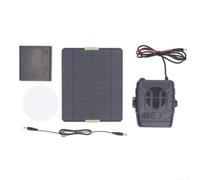 Kit Panneau 20W Sortie USB pour Camping Kit Panneau 20W Sortie | Sortie DC et double USB, charge téléphones, chauffe maison animaux, pour idéal hiver froid