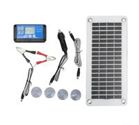 Kit Panneau 600W Monocristallin 100A Camping Kit Panneau 600W | Cellules monocristallines, conversion élevée, contrôleur 100A inclus, pour idéal pour camping-car, vanlife