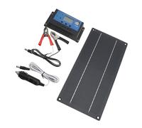 Kit Panneau Solaire 600W avec Controleur de Charge 100A, Regulateur MPPT | Matériau en silicium monocristallin, Conception légère, Facile à connecter, Convient au camping en camping-car