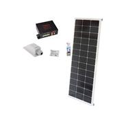 Panneau solaire monocristallin - ANTARION - KIT 140W MPPT P10 - MPPT 10A - Câblage 5m - Boîtier étanche
