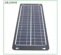 Kit panneau solaire monocristallin 30 W, léger et portable, facile à installer pour camping-car, rapide pour téléphones portables,