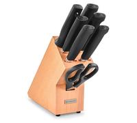 KIT PARTNER, modèle 7 compartiments, comprenant 6 couteaux et une paire de ciseaux, en bois GP