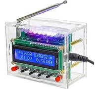 Kit pédagogique d'assemblage électronique pour radio FM - Notice de montage avec module radio FM 87-108 MHz : récepteur sans fil à monter soi-même à des fins pédagogiques