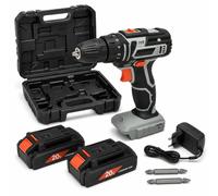 Kit perceuse-visseuse sans fil, 20 V, vert, 3/8 pouces, avec mallette