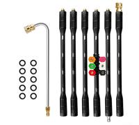 Kit Perche Télescopique Nettoyeur Haute Pression 6 Buses(set2)