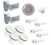 Kit pièces à sceller pour piscine enterrée liner 10m x 5m