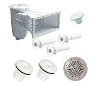 Kit pièces à sceller pour piscine enterrée liner 8m x 4m