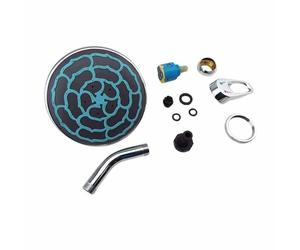 Kit Pieces Douche Solaire 35L 40L - EDG AQUALUX - Pommeau + Robinet + Joints