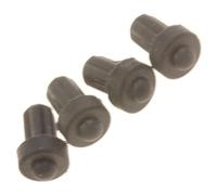 Kit pied en caoutchouc d'origine Four, cuisinière 484000000949, 481246818081 WHIRLPOOL