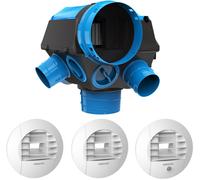 Kit piles Hygrocosy BC 2 VMC hygro basse conso 6 sanitaires (3 bouches) - ATLANTIC - 412320