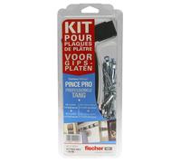 Kit pince + 24 chevilles metalliques pour corps creux HM - FISCHER - 509515