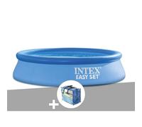 Kit piscine autoportée Intex Easy Set 2,44 x 0,61 m + Bâche à bulles
