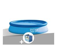 Kit piscine autoportée Intex Easy Set 3,05 x 0,76 m (avec filtration) + Bâche à bulles