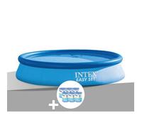 Intex Piscine autoportée Easy Set 3,66 x 0,76 m + 6 cartouches