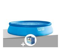 Kit piscine autoportée Intex Easy Set 3,96 x 0,84 m + Bâche à bulles