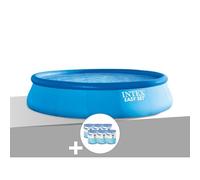 Kit piscine autoportée Intex Easy Set 4,57 x 1,07 m + 6 cartouches de filtration