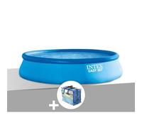 Kit piscine autoportée Intex Easy Set 4,57 x 1,07 m + Bâche à bulles