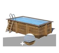 Kit piscine bois Gré Marbella 2 4,20 x 2,70 x 1,17 m + Bâche hiver