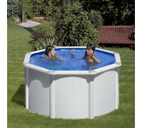 Kit piscine hors-sol acier ronde Fidji Ø 2.40 x H.1.20 m