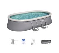 Piscine Bestway ovale Fast Set 4,88 x 3,05 x h1,07m
