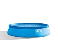 Kit Piscine hors sol autoportante INTEX - Easy Set™ - 457 x 107 cm - Ronde (Pompe, bâche, tapis de sol, échelle) - 26166NP