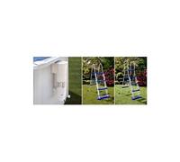 Kit piscine hors-sol ronde KITPR453 4,80 x 1,22 m acier blanc filtre à cartouche