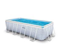 Kit Piscine hors sol tubulaire INTEX - Pris Frame - 400 x 200 x 100 cm - Rectangulaire (Pompe, cartouche et échelle) - 26780NP