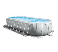 Intex Pools Piscine tubulaire Prism Frame ovale 6,10 x 3,05 x h1,22 m