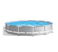 INTEX PRISM FRAME Piscine ronde 366 × 76 cm avec filtration a cartouche 220-240V 26712ND